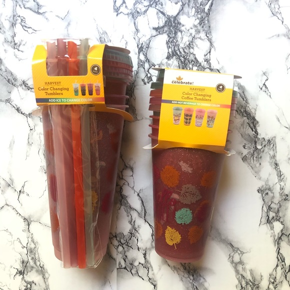 Harvest Color Changing Tumblers NEW - Picture 2 of 8